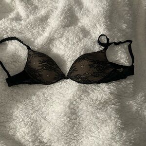 Aerie Black Lace Bra
